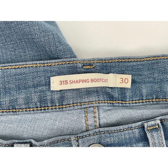 Levi 315 Shaping Bootcut Women’s Size 30 - Picture 3 of 9